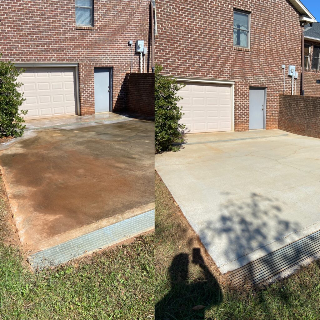 concrete cleaning Albemarle NC